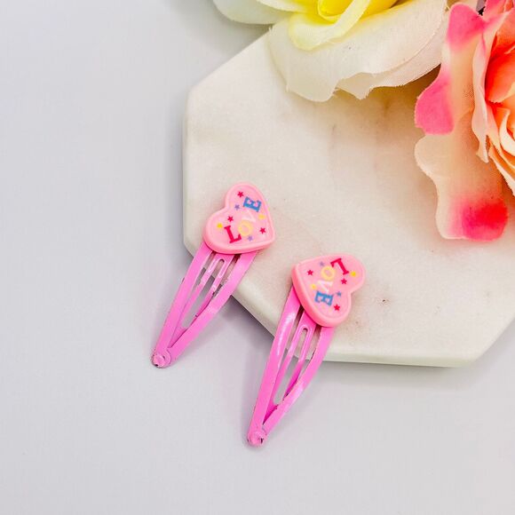 Cute Clay Hair Snap Clip Sets for Kids and Women Handmade New - Picture 6 of 8